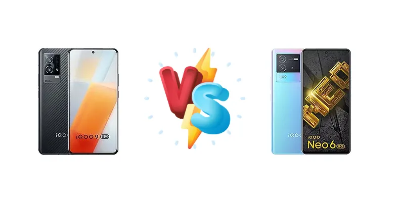 vivo iQOO 9 vs vivo iQOO Neo 6
