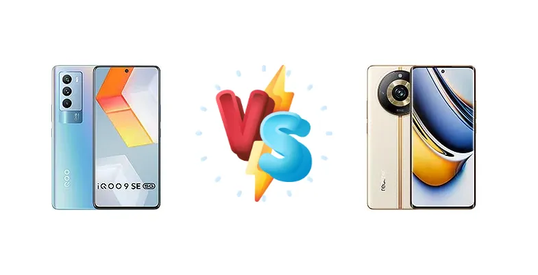 vivo iQOO 9 SE vs Realme 11 Pro+
