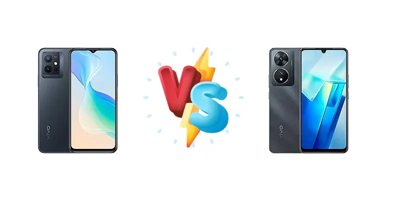 vivo T1 5G vs vivo T2 (India)