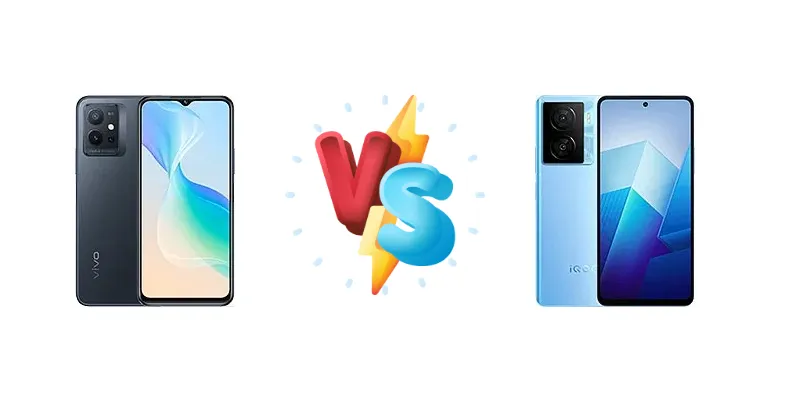 vivo T1 5G vs vivo iQOO Z7x