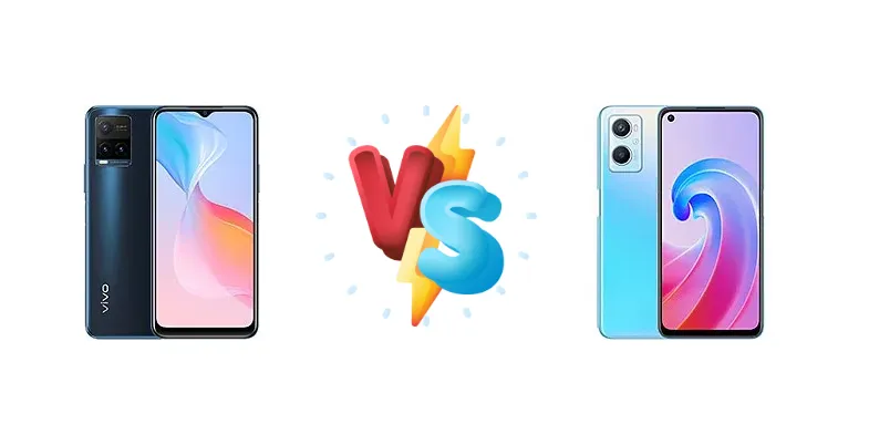 vivo Y21t (India) vs Oppo A96