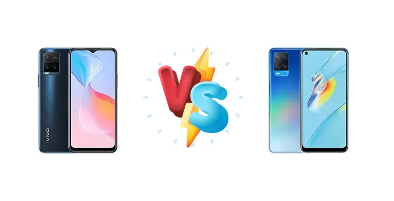 vivo Y21t (India) vs Oppo A54