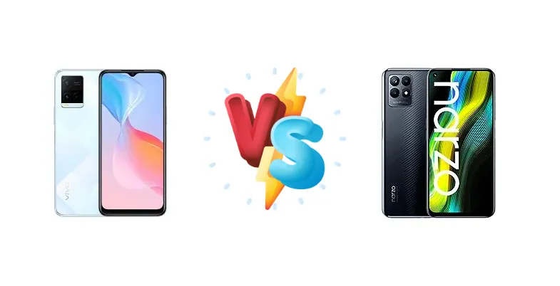 vivo Y21e vs Realme Narzo 50