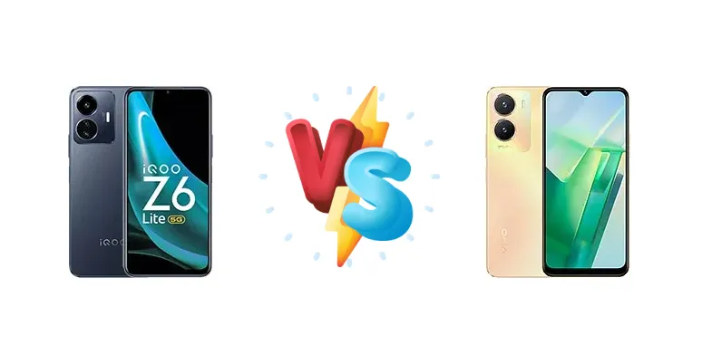 vivo iQOO Z6 Lite vs vivo T2x (India)