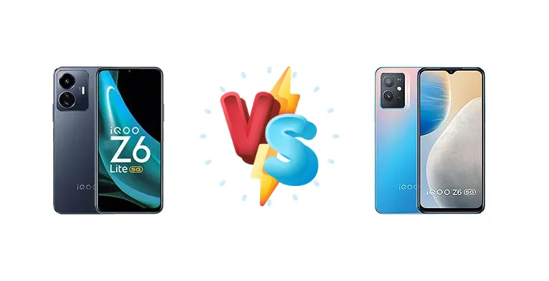 vivo iQOO Z6 Lite vs vivo iQOO Z6