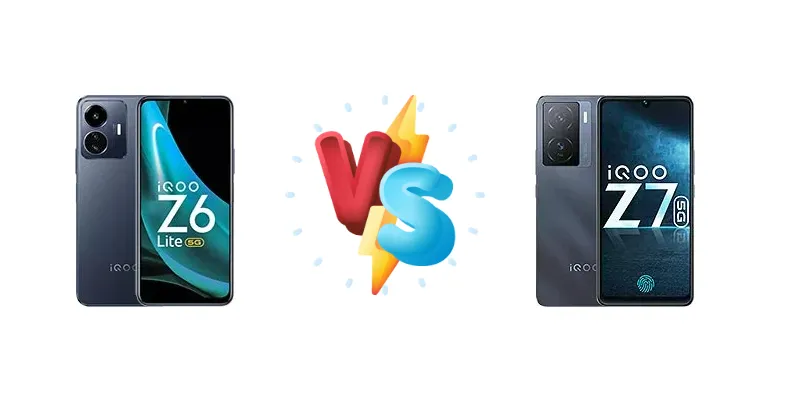 vivo iQOO Z6 Lite vs vivo iQOO Z7