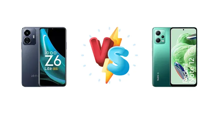 vivo iQOO Z6 Lite vs Xiaomi Redmi Note 12