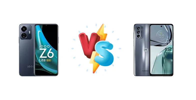 vivo iQOO Z6 Lite vs Motorola Moto G62 (India)