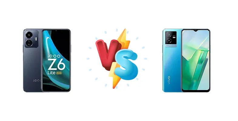 vivo iQOO Z6 Lite vs vivo T2x