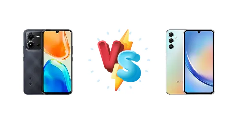 vivo V25e vs Samsung Galaxy A34