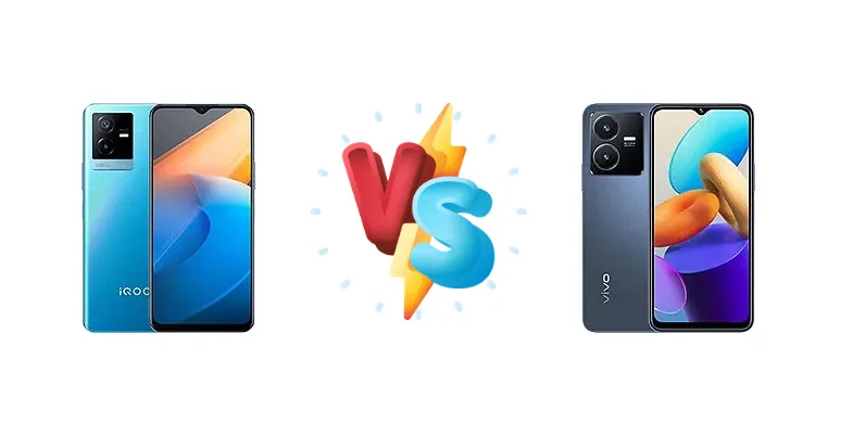 vivo iQOO Z6x vs vivo Y22s