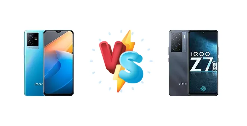 vivo iQOO Z6x vs vivo iQOO Z7