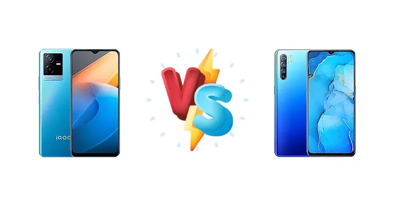 vivo iQOO Z6x vs Oppo Reno3