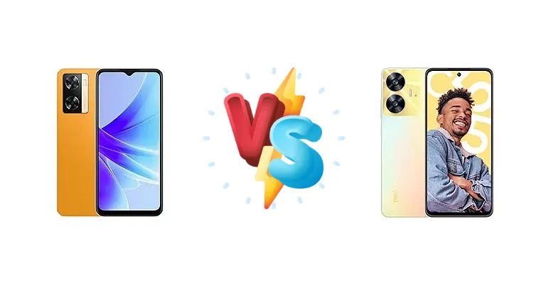 Oppo A77s vs Realme C55