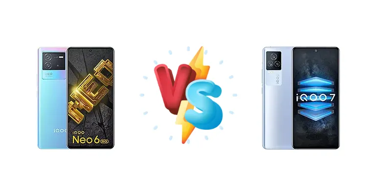 vivo iQOO Neo 6 vs vivo iQOO 7