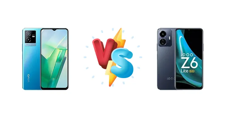 vivo T2x vs iQOO Z6 Lite: Which Budget Phone Wins?