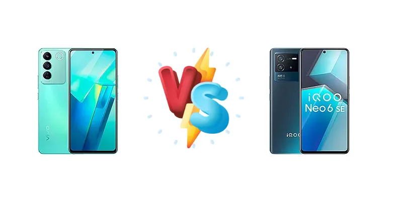 vivo T2 vs vivo iQOO Neo6 SE