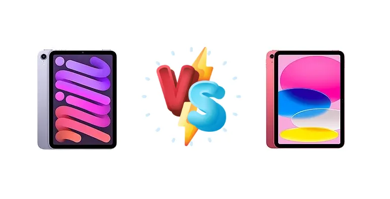 Apple iPad mini (2021) vs Apple iPad (2022)