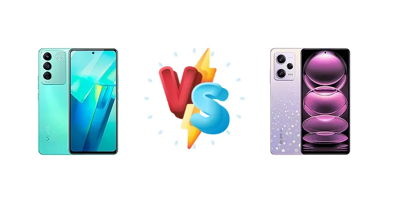 vivo T2 vs Xiaomi Redmi Note 12 Pro