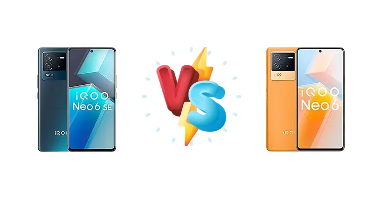 vivo iQOO Neo6 SE vs vivo iQOO Neo6 (China)