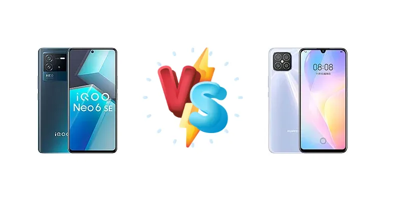 vivo iQOO Neo6 SE vs Huawei nova 8 SE