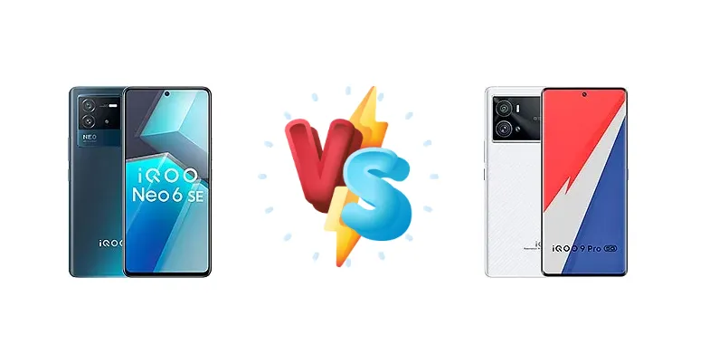 vivo iQOO Neo6 SE vs vivo iQOO 9 Pro