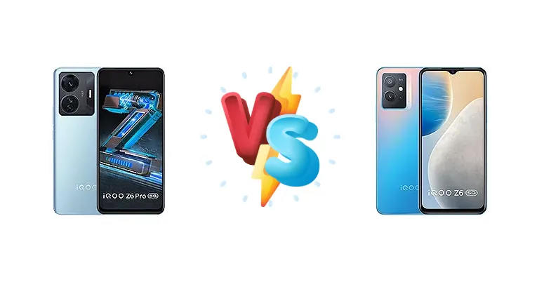 vivo iQOO Z6 Pro vs vivo iQOO Z6