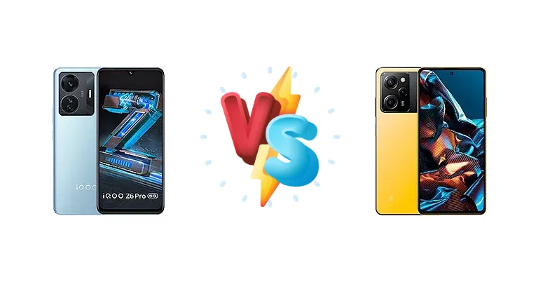vivo iQOO Z6 Pro vs Xiaomi Poco X5 Pro