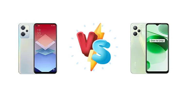 Oppo K10x vs Realme C35