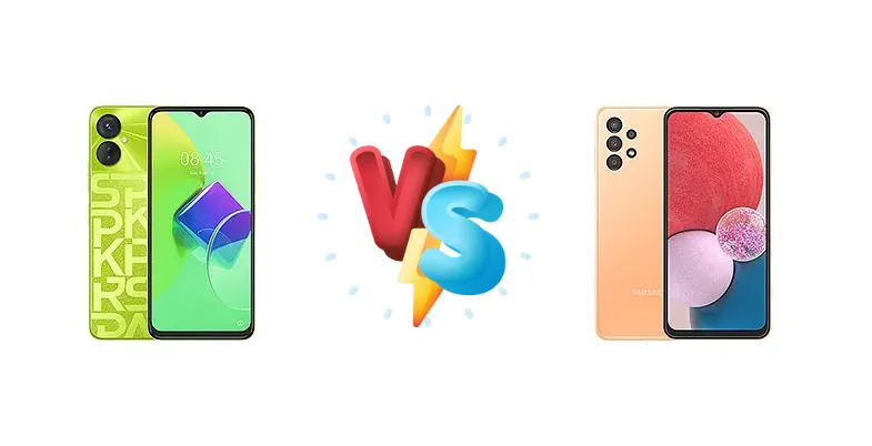 Tecno Spark 9 Pro vs Samsung Galaxy A13