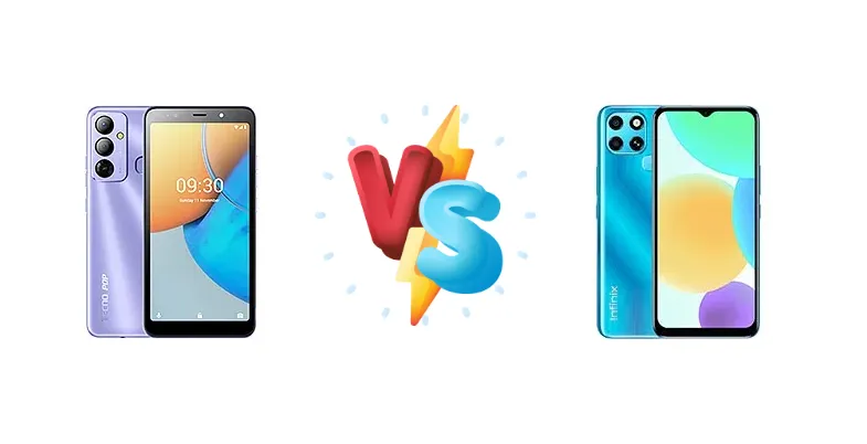 Tecno Pop 6 Go vs Infinix Smart 6