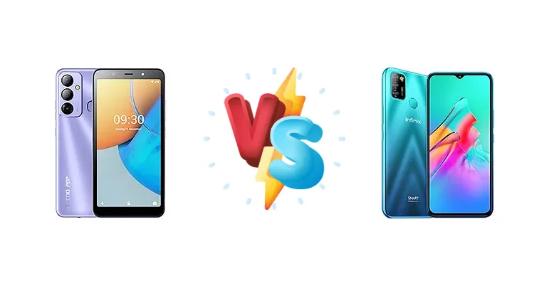 Tecno Pop 6 Go vs Infinix Smart 5