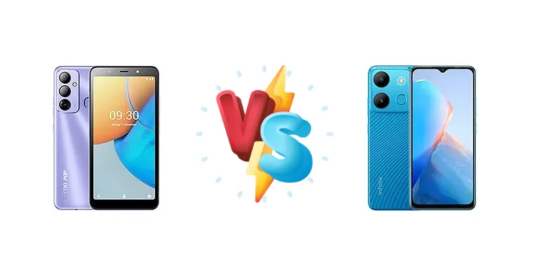 Tecno Pop 6 Go vs Infinix Smart 7