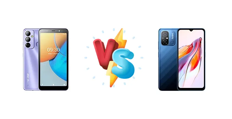 Tecno Pop 6 Go vs Xiaomi Redmi 12C