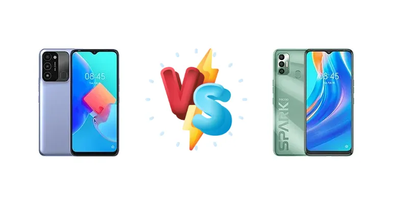 Tecno Spark 8C vs Tecno Spark 7