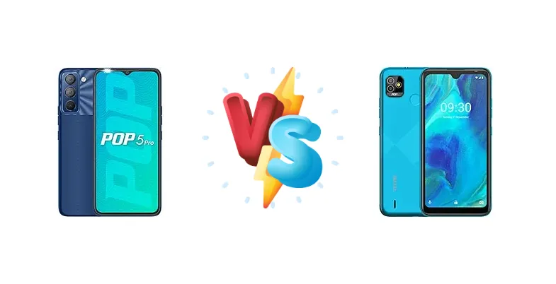 Tecno Pop 5 Pro vs Tecno Pop 5