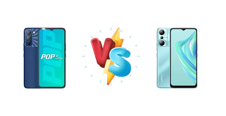Tecno Pop 5 Pro vs Infinix Hot 20i