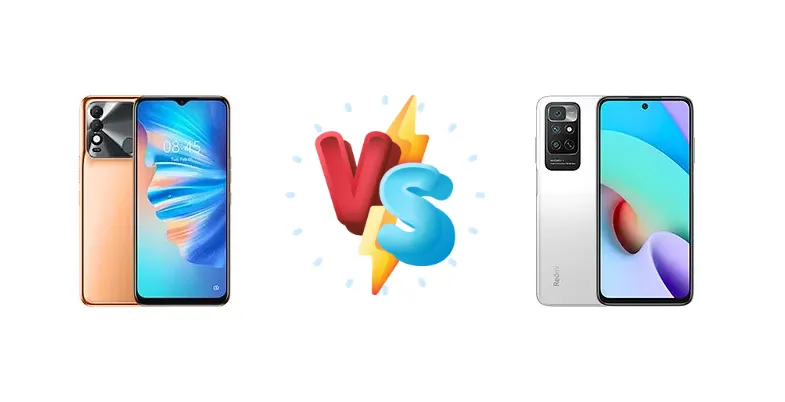 Tecno Spark 8T vs Xiaomi Redmi 10 2022