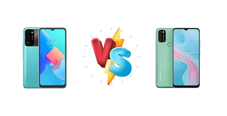 Tecno Spark Go 2022 vs Blackview A70 Pro