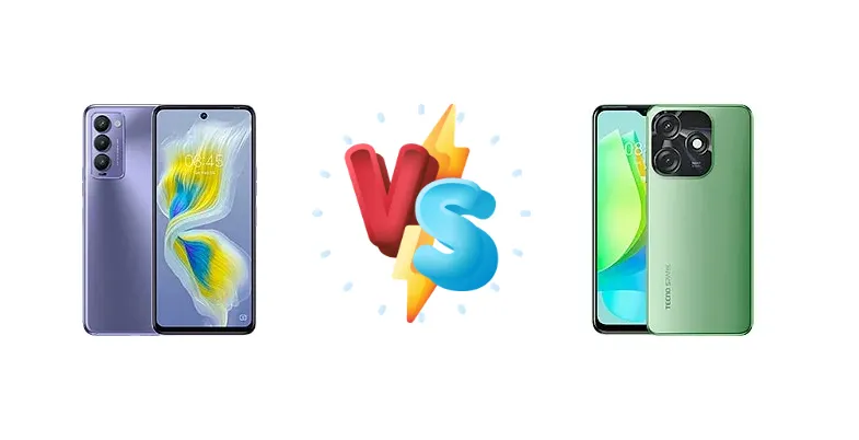 Tecno Camon 18T vs Tecno Spark 10C