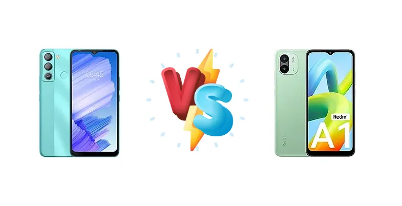 Tecno Pop 5 LTE vs Xiaomi Redmi A1