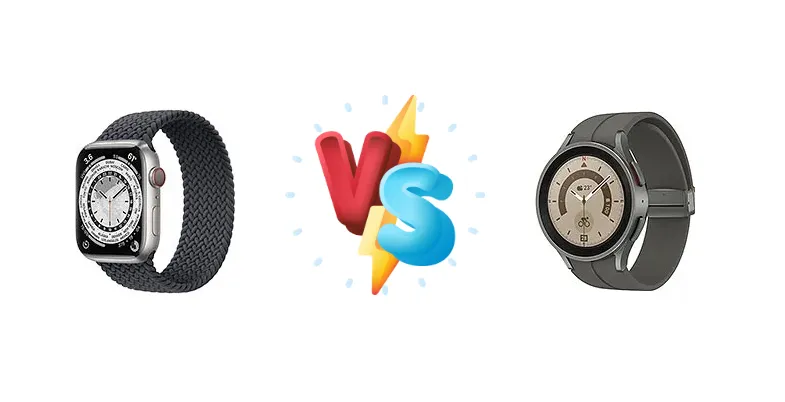 Apple Watch 7 vs Galaxy Watch5 Pro: Which Smartwatch Reigns?