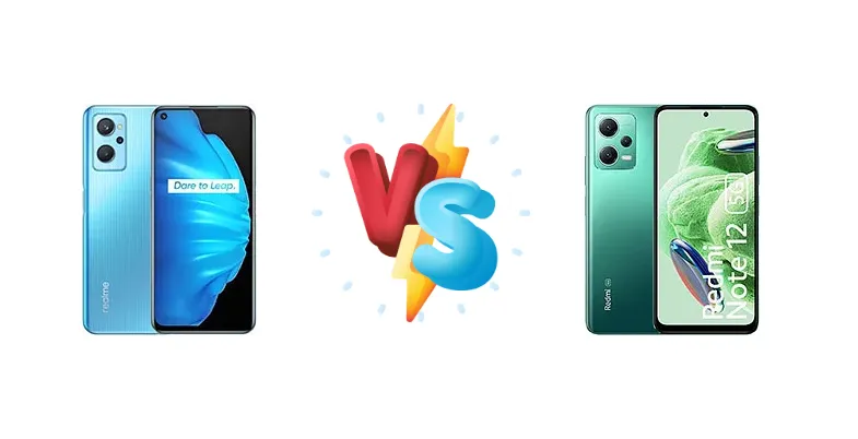Realme 9i vs Xiaomi Redmi Note 12