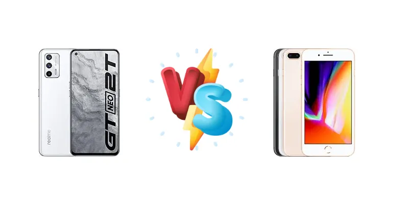 Realme GT Neo2T vs Apple iPhone 8 Plus