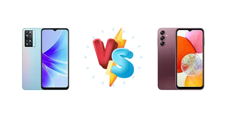 Oppo A57s vs Samsung Galaxy A14