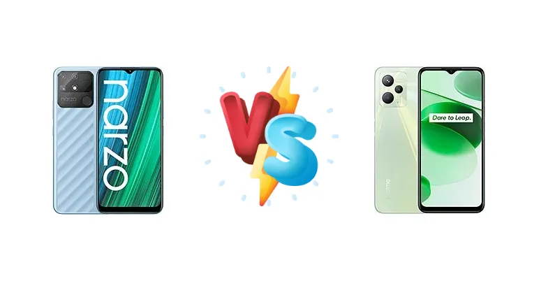 Realme Narzo 50A vs Realme C35