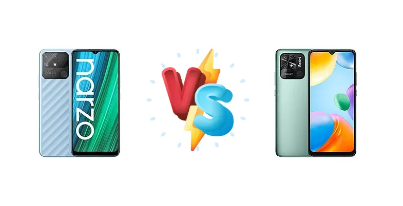 Realme Narzo 50A vs Xiaomi Redmi 10C