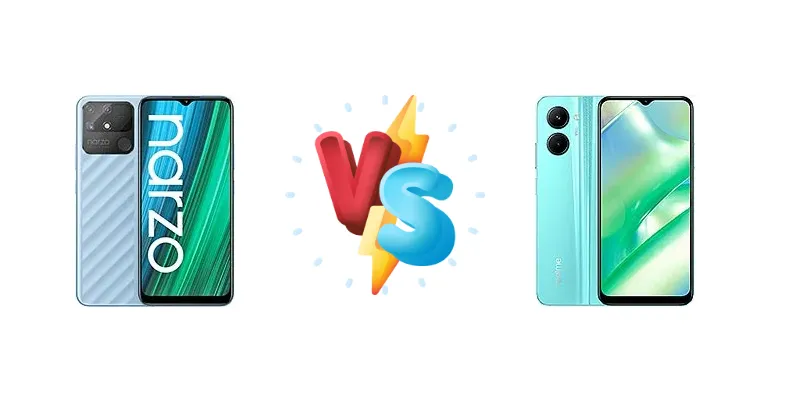 Realme Narzo 50A vs Realme C33