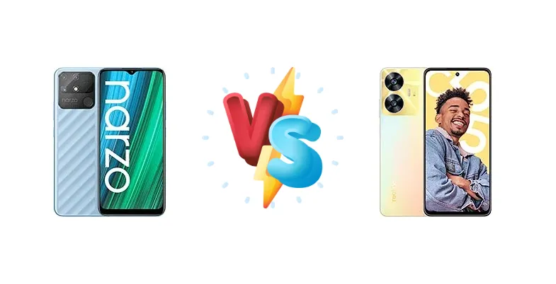 Realme Narzo 50A vs Realme C55
