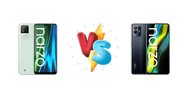 Realme Narzo 50i vs Realme Narzo 50